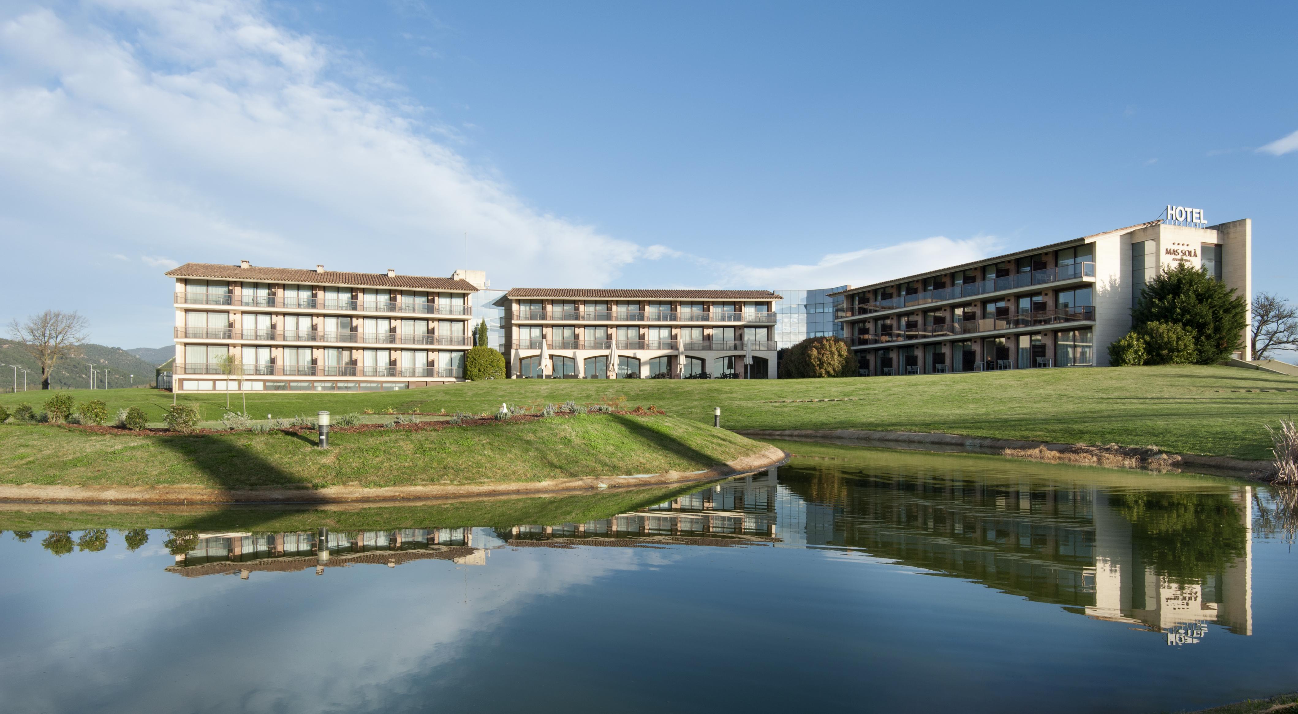 Hotel Mas Sola Santa Coloma De Farners Exterior photo